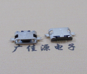天津MICRO USB B型口 两脚SMT沉板0.7/1.0/1.6直边